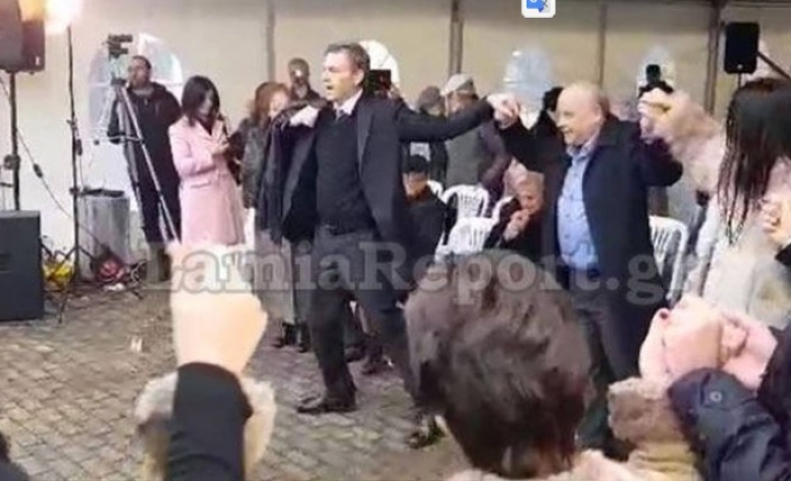 Με χορό ξεκίνησε ο Γκλέτσος την προεκλογική του εκστρατεία για την περιφέρεια (pic +vid)