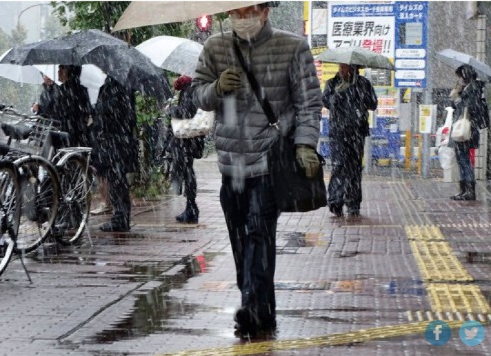 Iαπωνία: Χιόνια στο Τόκιο το Νοέμβριο, μετά από 54 χρόνια Διακοπές και καθυστερήσεις στα ΜΜΜ Πηγή: www.lifo.gr