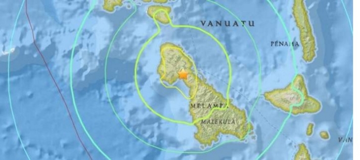 Σεισμός 7,3 Ρίχτερ στο Βανουάτου -Προειδοποίηση για τσουνάμι