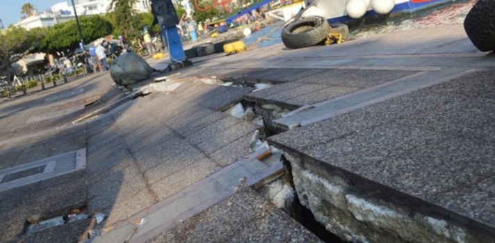 Φονικός σεισμός στην Κω «Μάχη» με το χρόνο για να αποκατασταθεί το λιμάνι