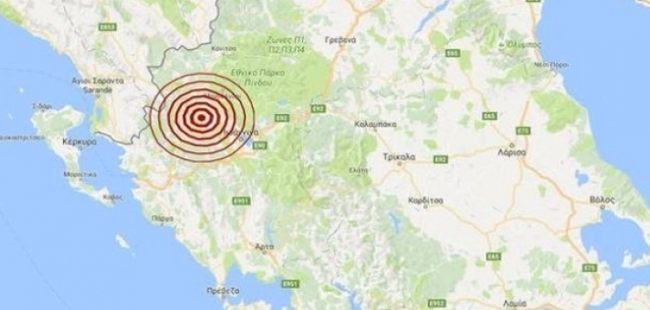 Σεισμός Ιωάννινα ΤΩΡΑ: Μετασεισμός 3,6 Ρίχτερ