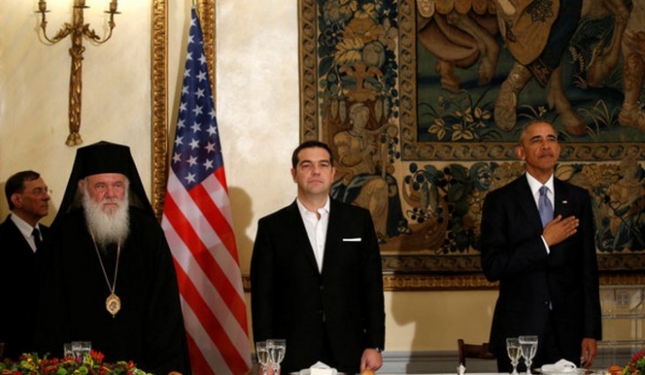 Ομπάμα: Tο επίσημο δείπνο προς τιμήν του Αμερικανού Προέδρου