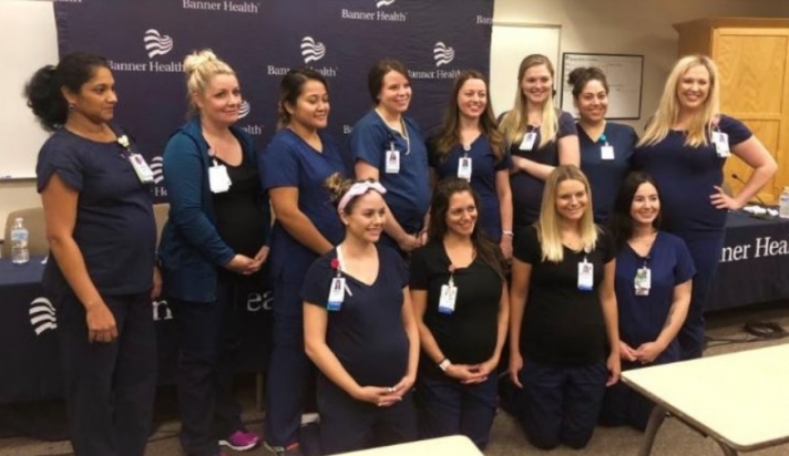 Απίστευτο... 16 νοσοκόμες σε μονάδα της Αριζόνα έμειναν το ίδιο διάστημα έγκυες