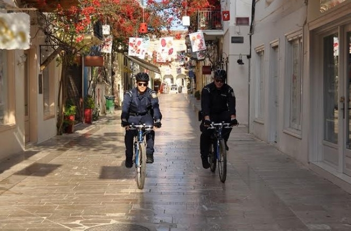 Επεκτείνεται και στο Ναύπλιο το πρόγραμμα περιπολιών αστυνόμευσης με χρήση ηλεκτροκίνητων ποδηλάτων.