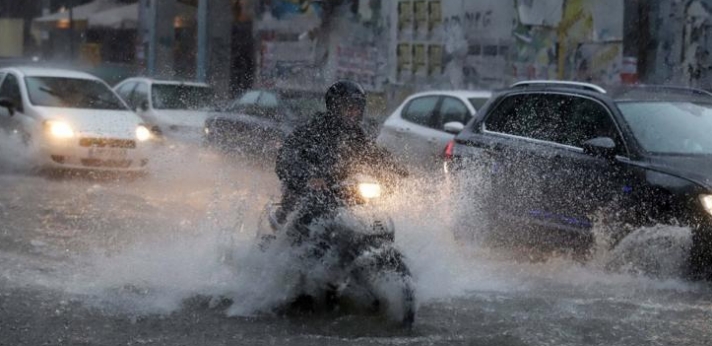 Ξαφνική καταιγίδα στη Δ. Αττική - Κατακλυσμός στο Περιστέρι